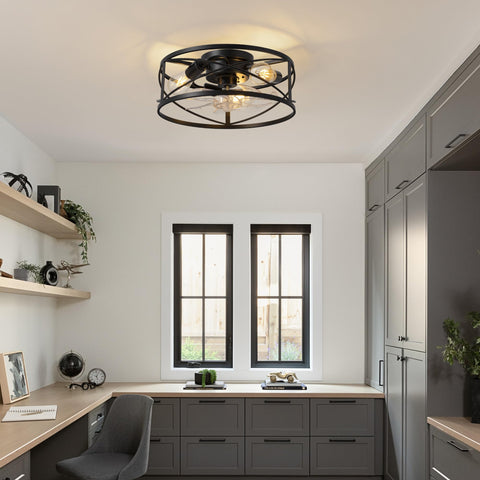 KDG dining room setup highlighting vintage aesthetic and cooling.