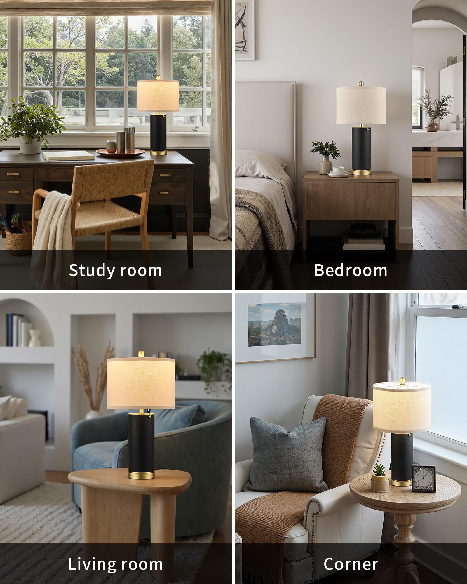 KDG lamps in a living room arrangement for warm, diffuse light.