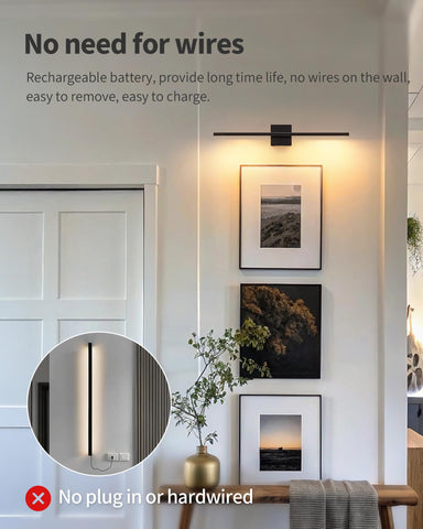KDG 360-degree rotate light for flexible wall art illumination