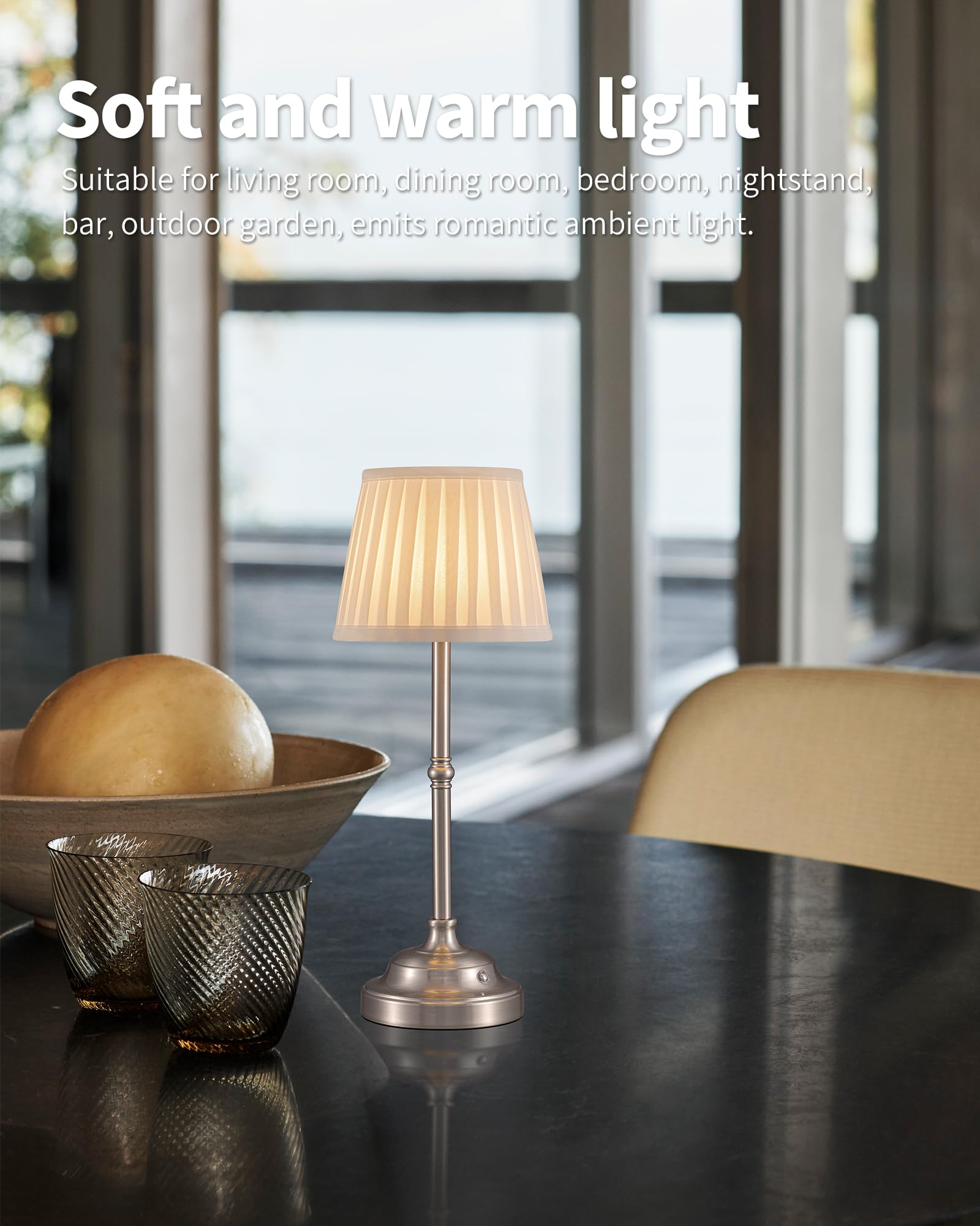 KDG built-in 4000mAh battery demonstrates long-lasting cordless lighting