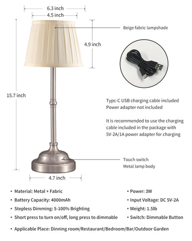 KDG lamp on dining table for ambient meals