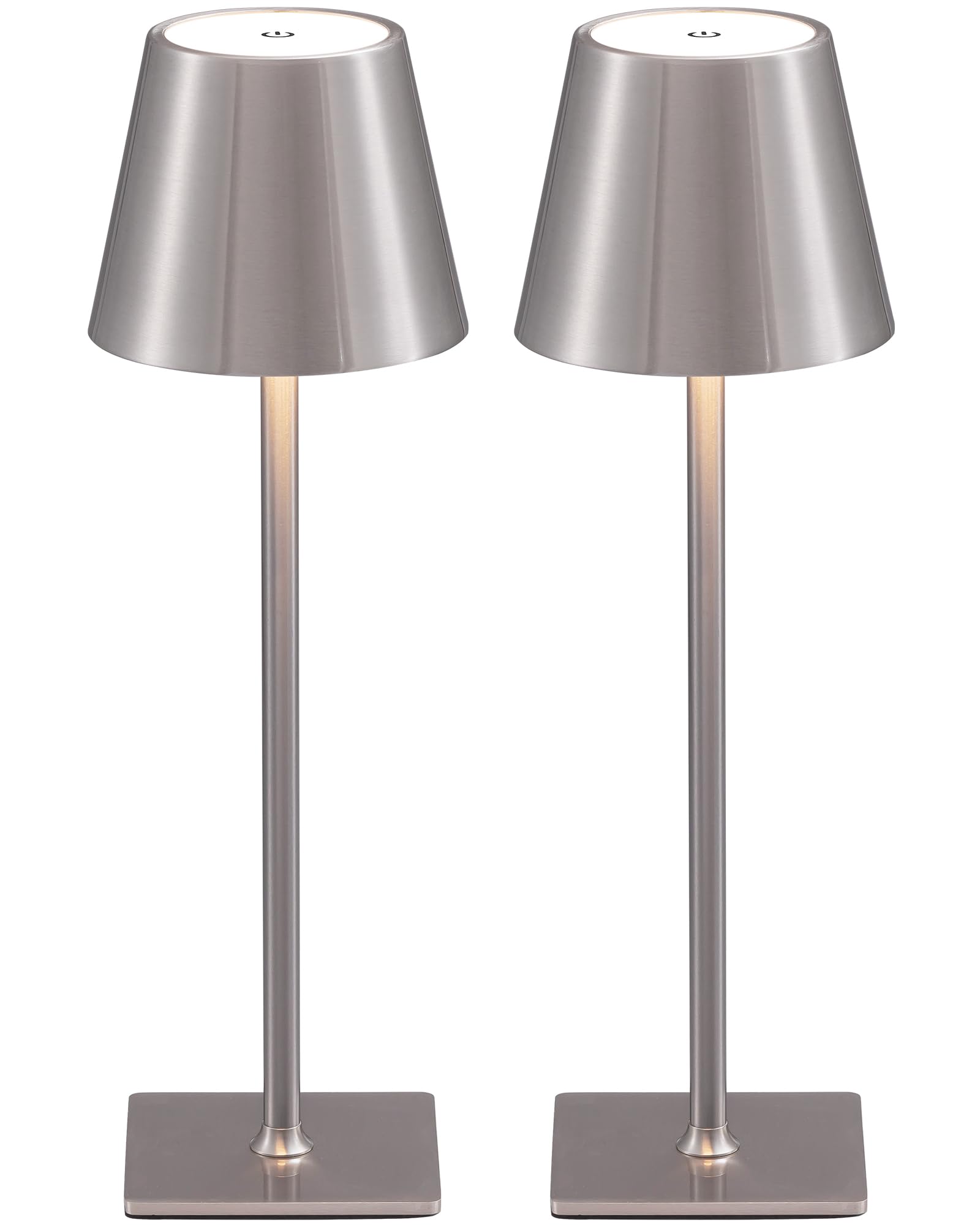 KDG cordless table lamp 2-pack provides portable lighting for any room
