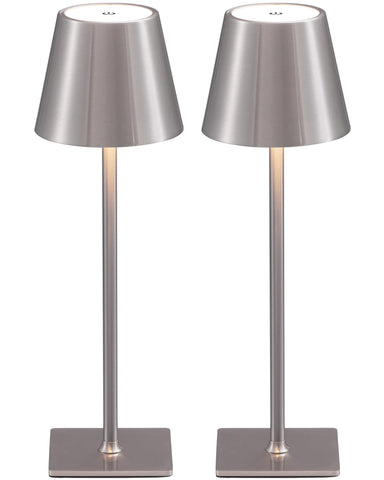 KDG cordless table lamp 2-pack provides portable lighting for any room