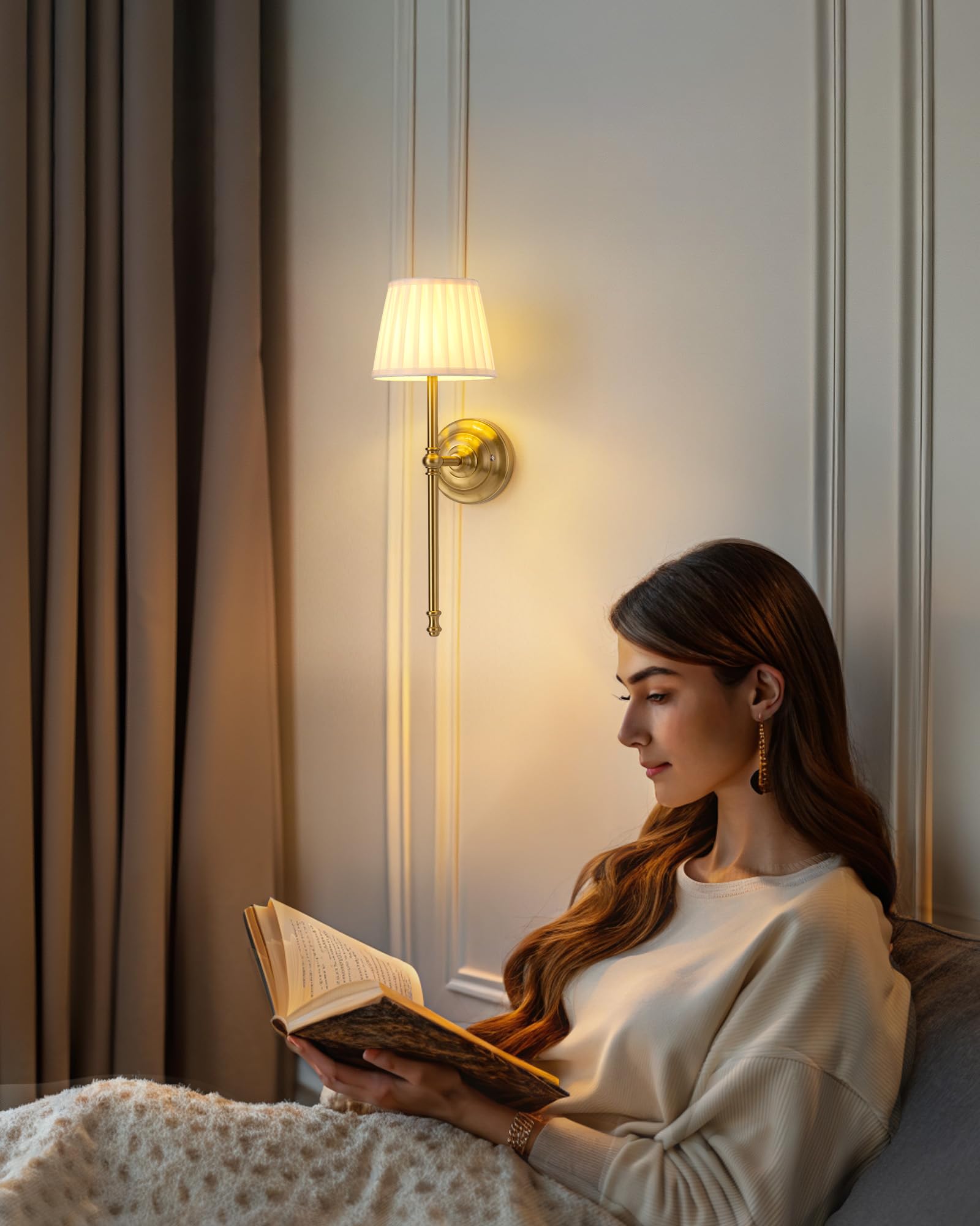 KDG sconces as ambient lighting for gatherings and displays