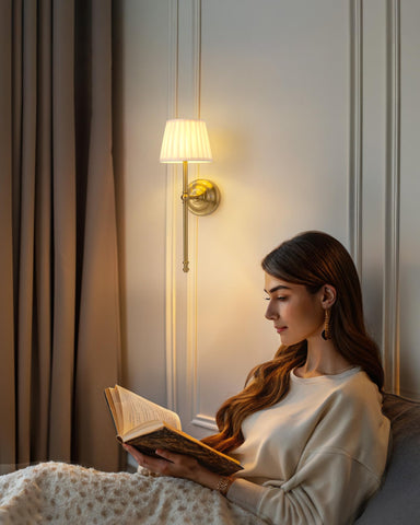 KDG sconces as ambient lighting for gatherings and displays