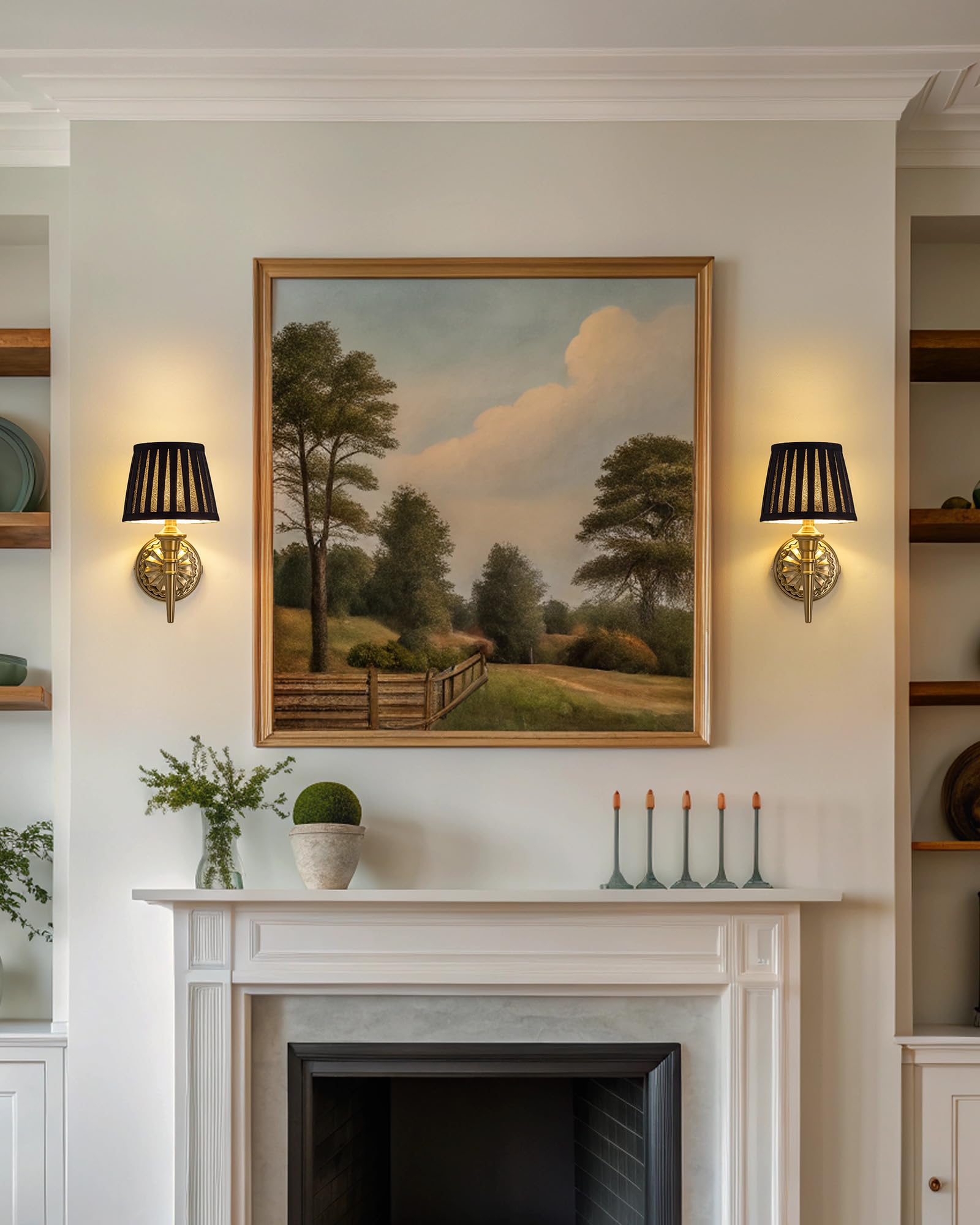 KDG cordless wall sconce metal body close-up shows durable finish