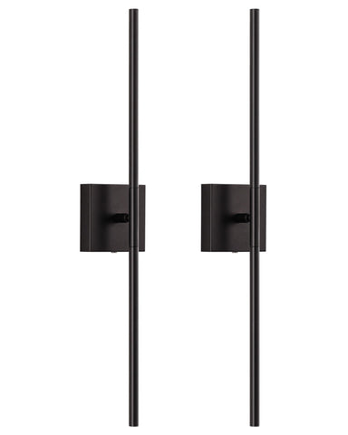 KDG cordless wall sconces set 2 for easy bedroom and hallway lighting