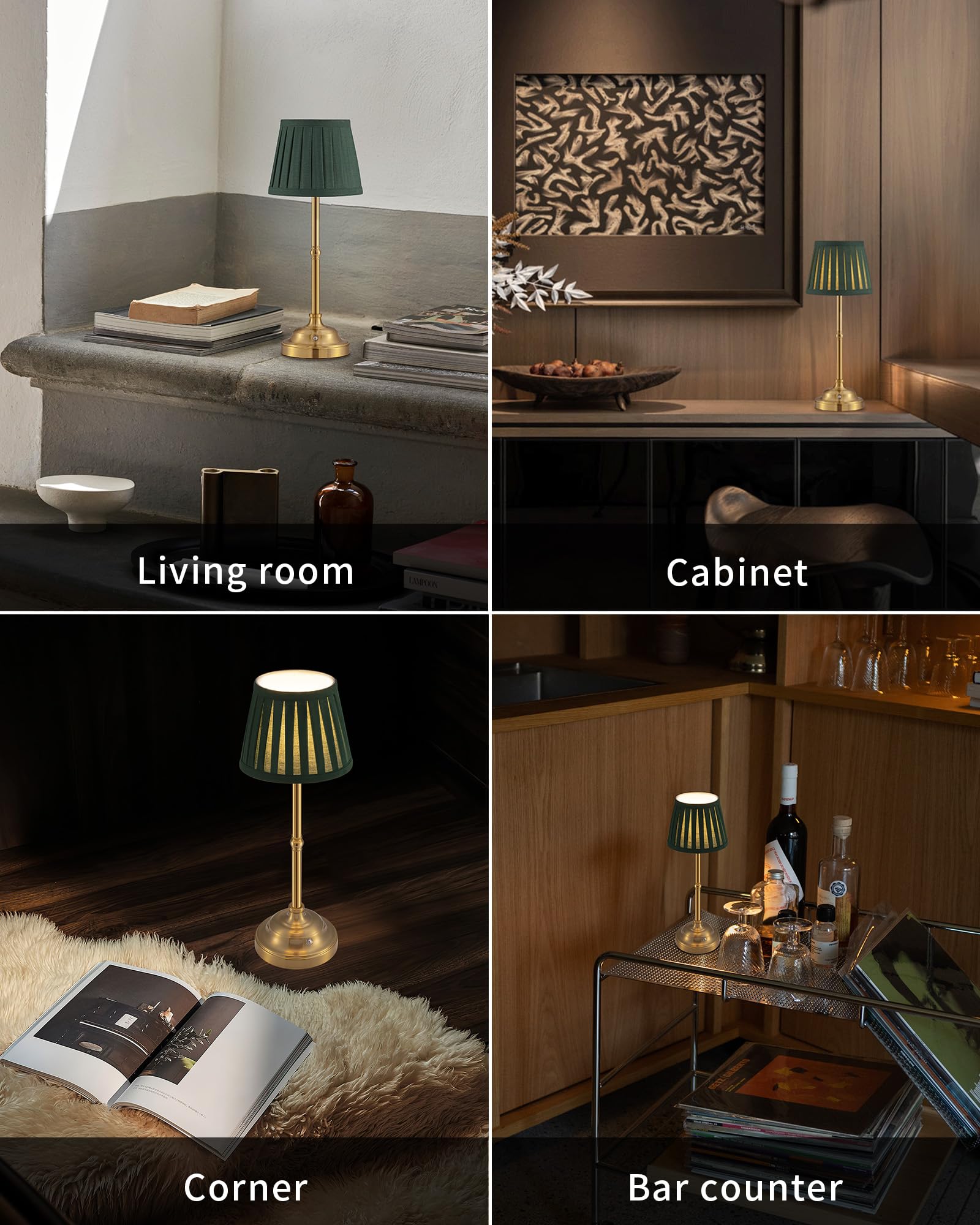 KDG electroplated metal finish, sleek textured look