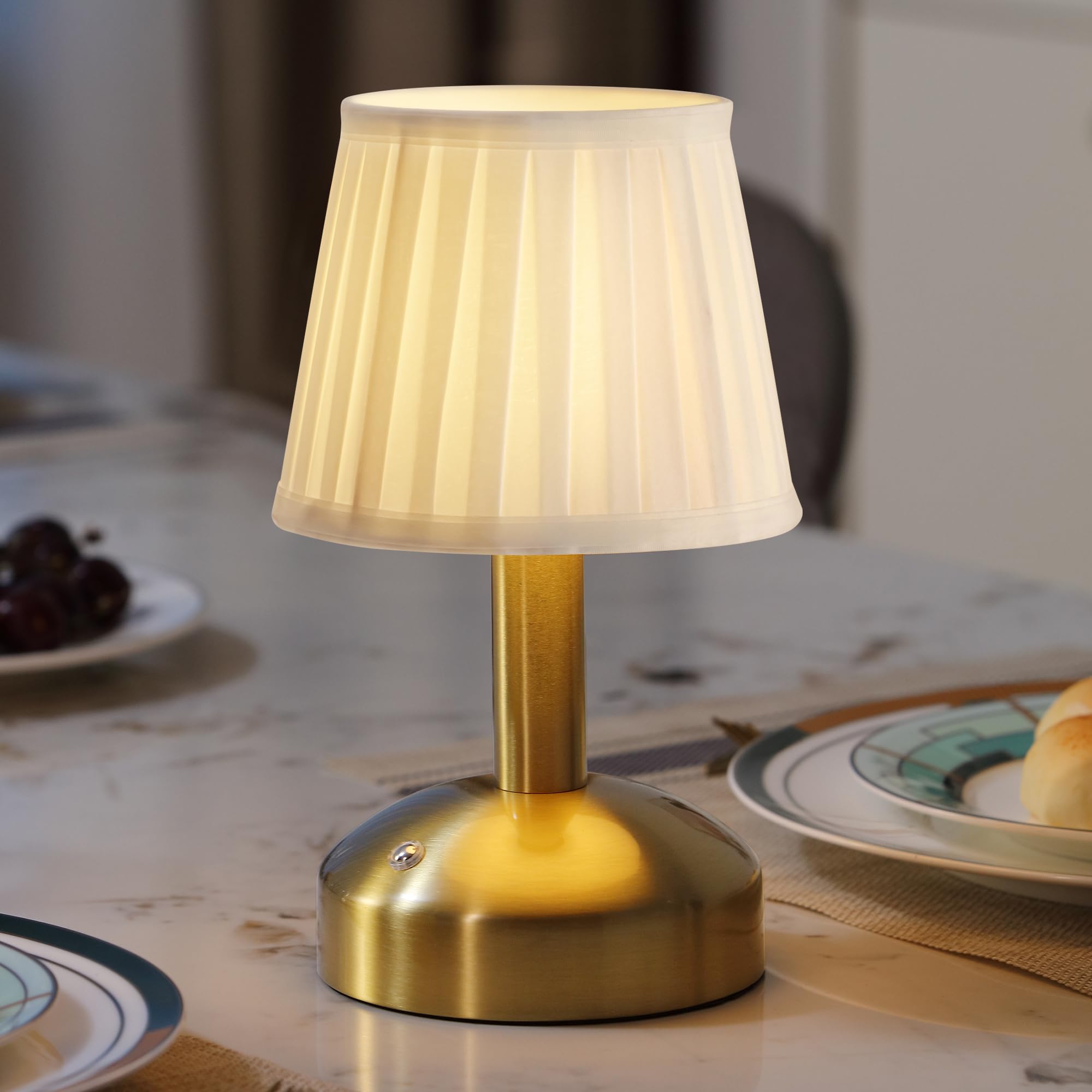 KDG lamp over dining area adding intimate ambiance