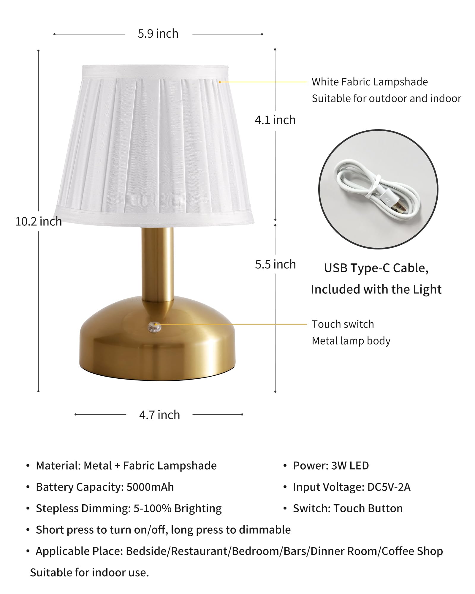 KDG warm 2700K light for cozy evenings