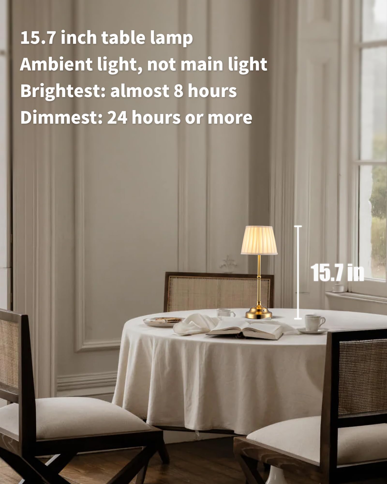 KDG lamp with bronze metal body enhances desk lighting and durability.