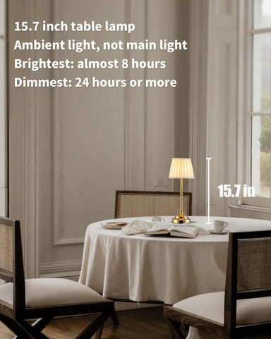 KDG lamp with bronze metal body enhances desk lighting and durability.