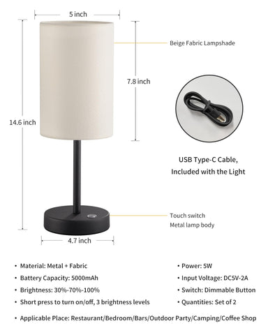 KDG lamp offers 2700K warmth with three brightness levels