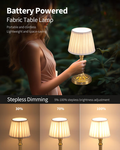 KDG stepless dimming 2700K lamp for mood lighting.