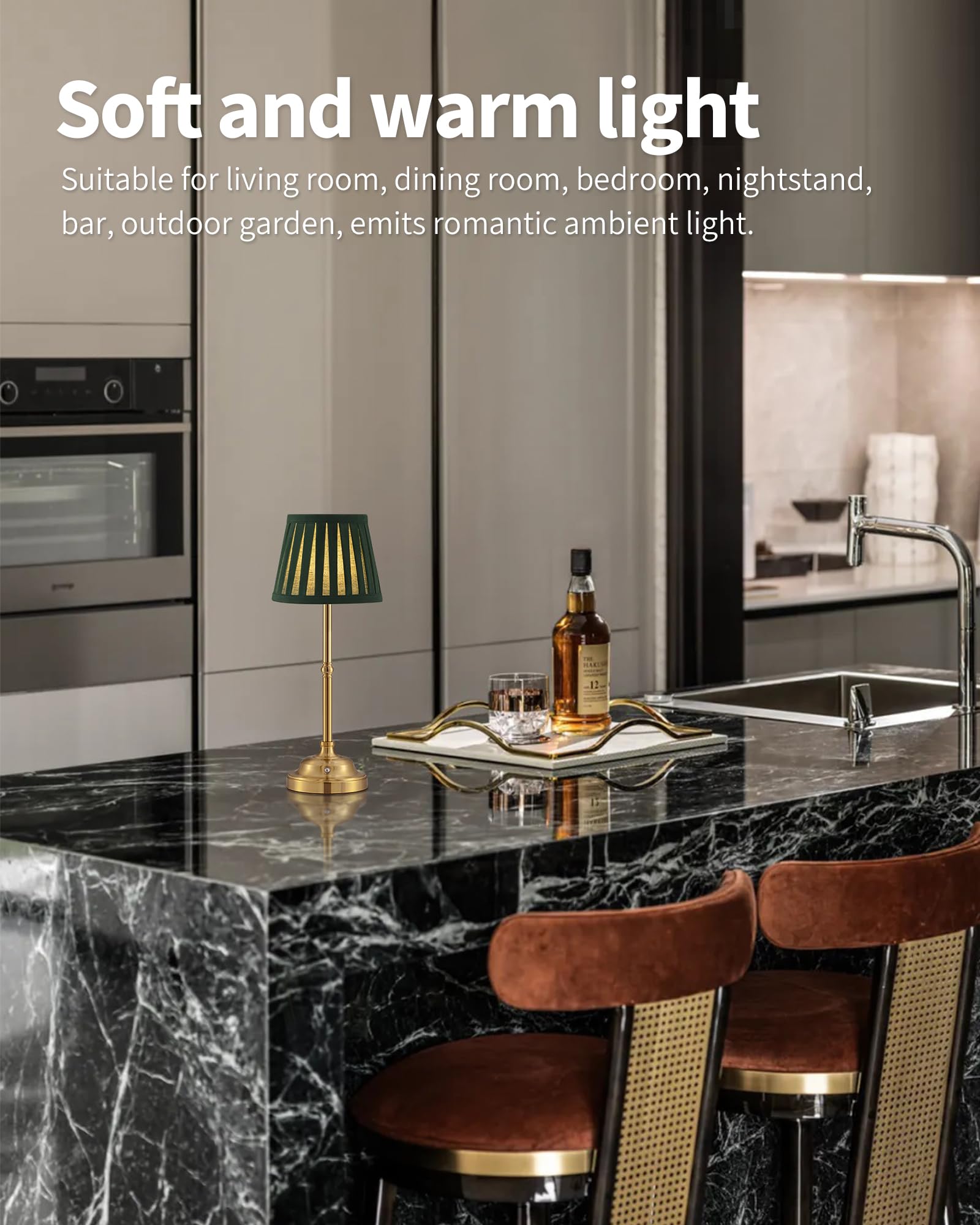 KDG touch dimming control, easy brightness adjustment