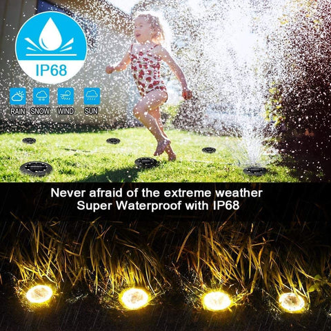 KDORRKU walkway light outdoor guides edges with bright, even illumination.