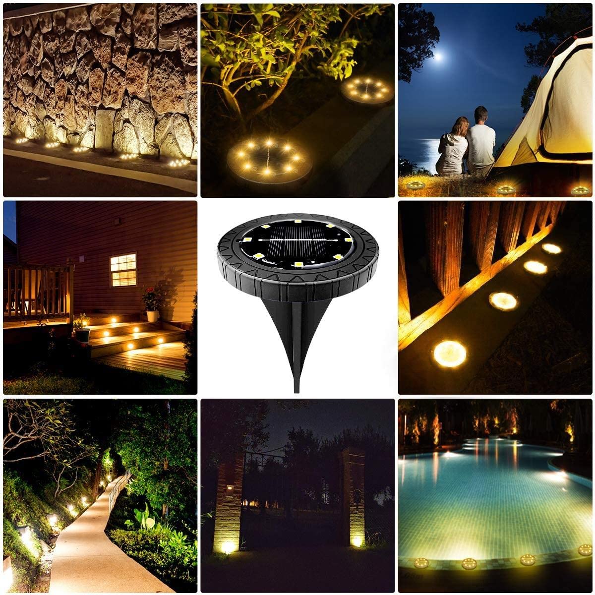 KDORRKU waterproof yard light withstands rain and frost while staying bright.