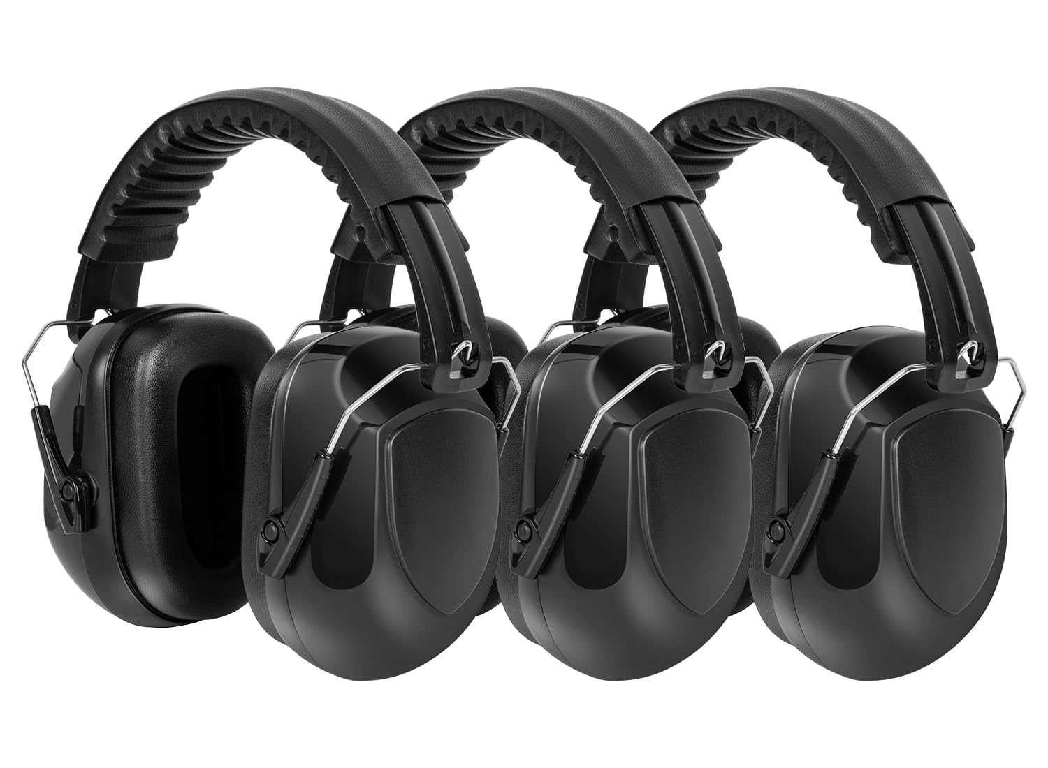 KEAOOD noise reduction earmuffs 34dB pack 3 for quieter shooting environments.