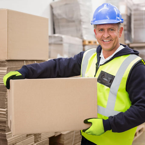 Kebada T3 Winter Work Gloves high visibility cuff helps locate gloves onsite