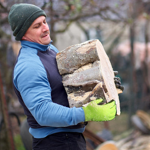 Kebada T3 Winter Work Gloves textured latex coating ensures reliable grip with tools
