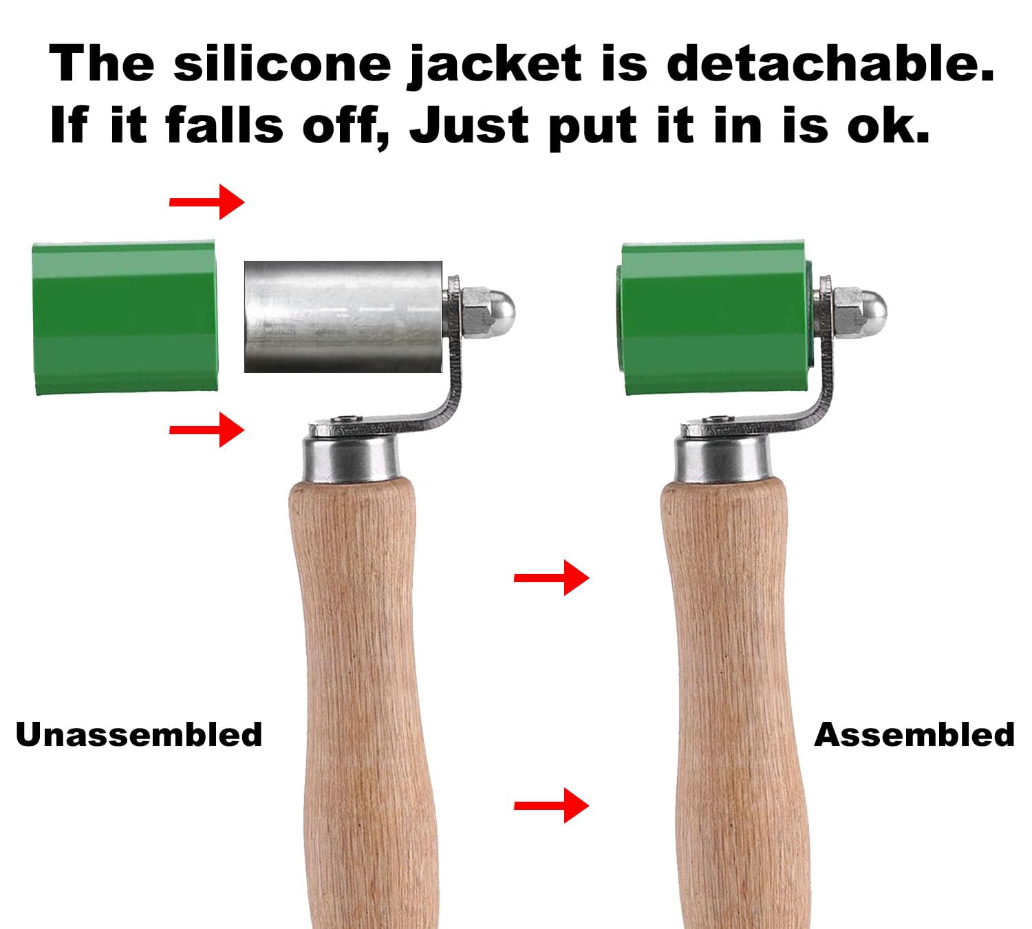 Ergonomic handle provides a comfortable grip during extended use.