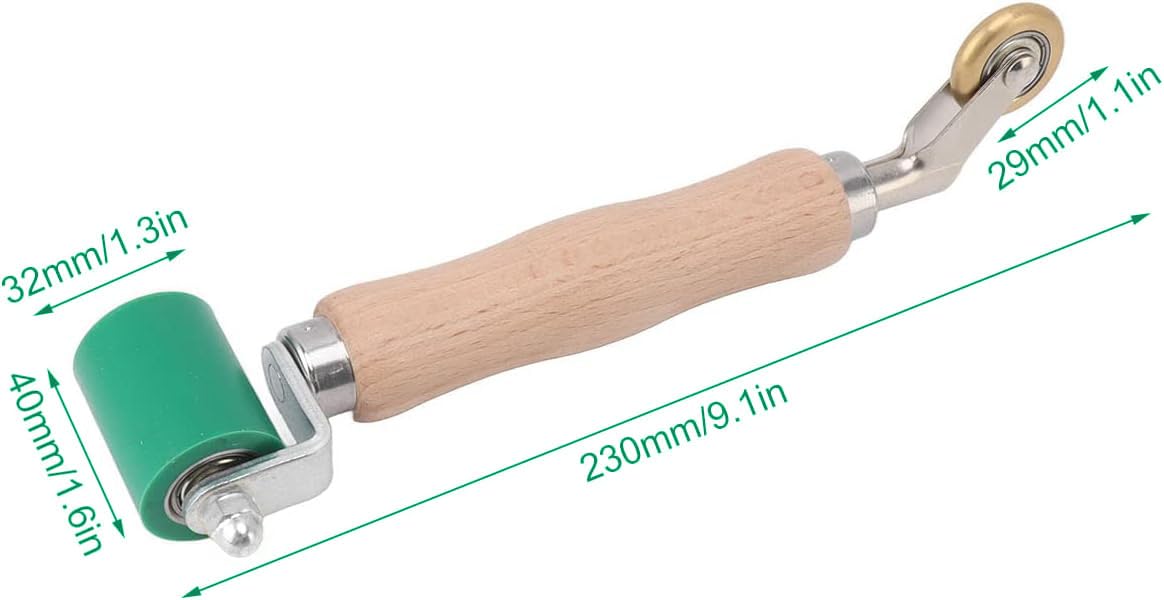 Ideal for roofing, wallpaper, and membrane installations with consistent pressure.