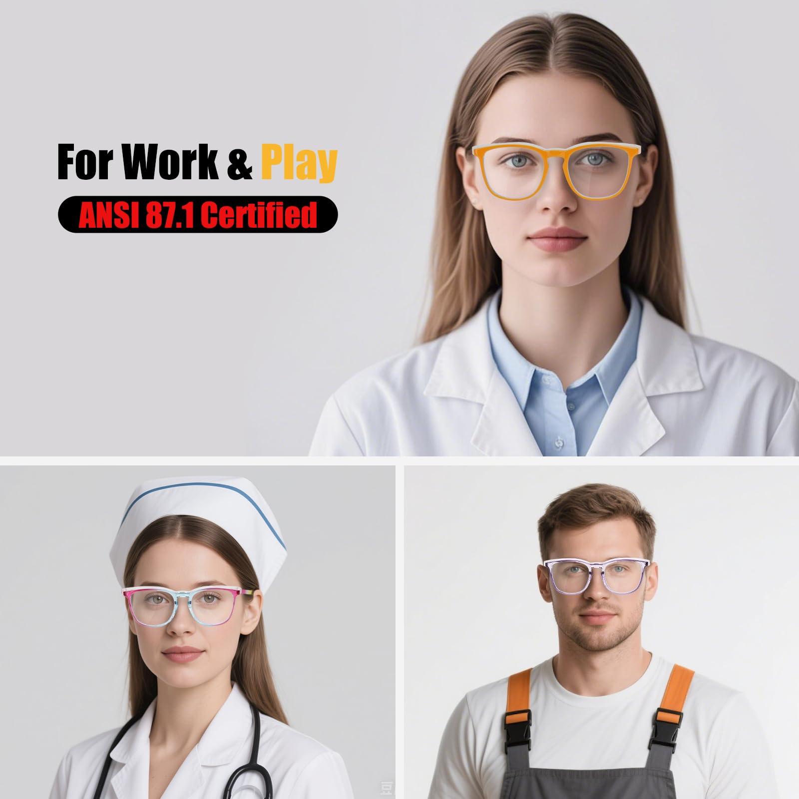 KeeiZoes safety eyewear versatile for work and daily activities