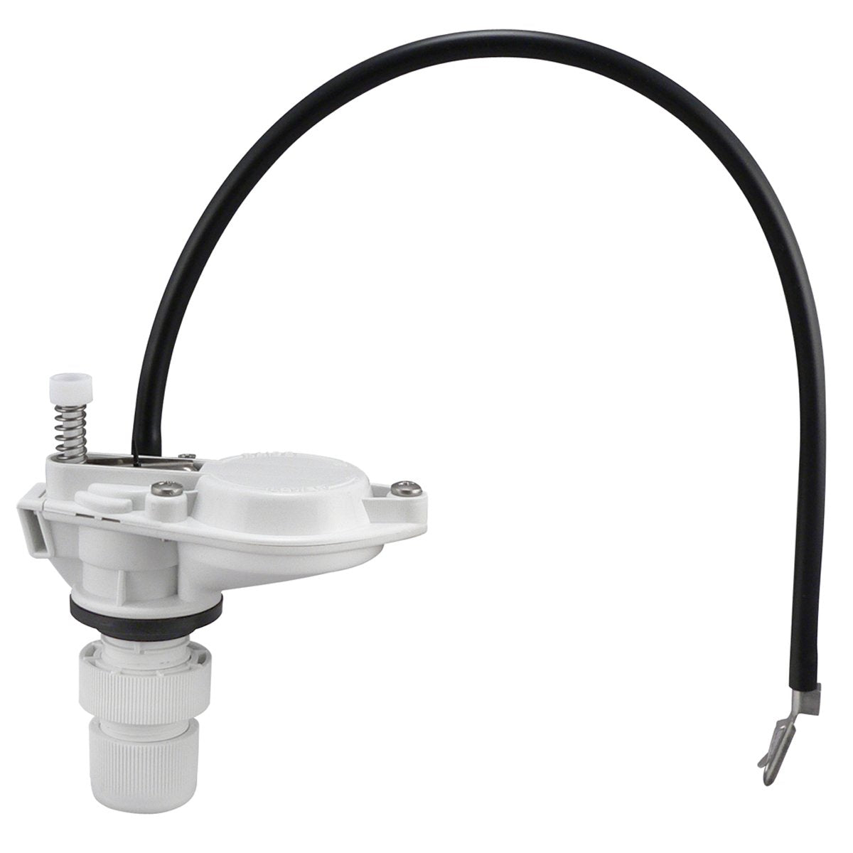 Keeney K830-15 anti-siphon valve sits low in the tank for compact fit.