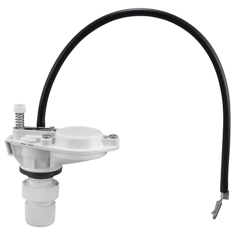 Keeney K830-15 anti-siphon valve sits low in the tank for compact fit.