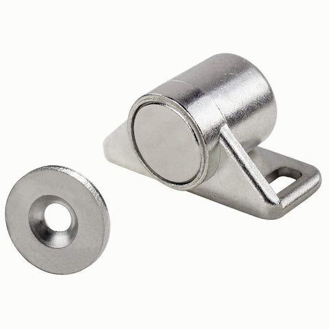 Keenkee magnetic door latch ideal for kitchen cupboards and medicine cabinets.