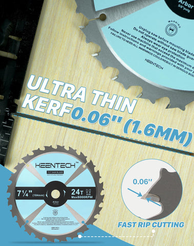 KEENTECH TCT teeth close-up indicating long-lasting sharpness