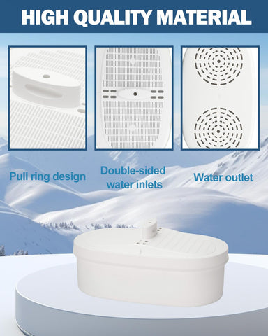 KEEPOW WD-PF-01A Plus demonstrates fast flow at 0.3 gpm in use