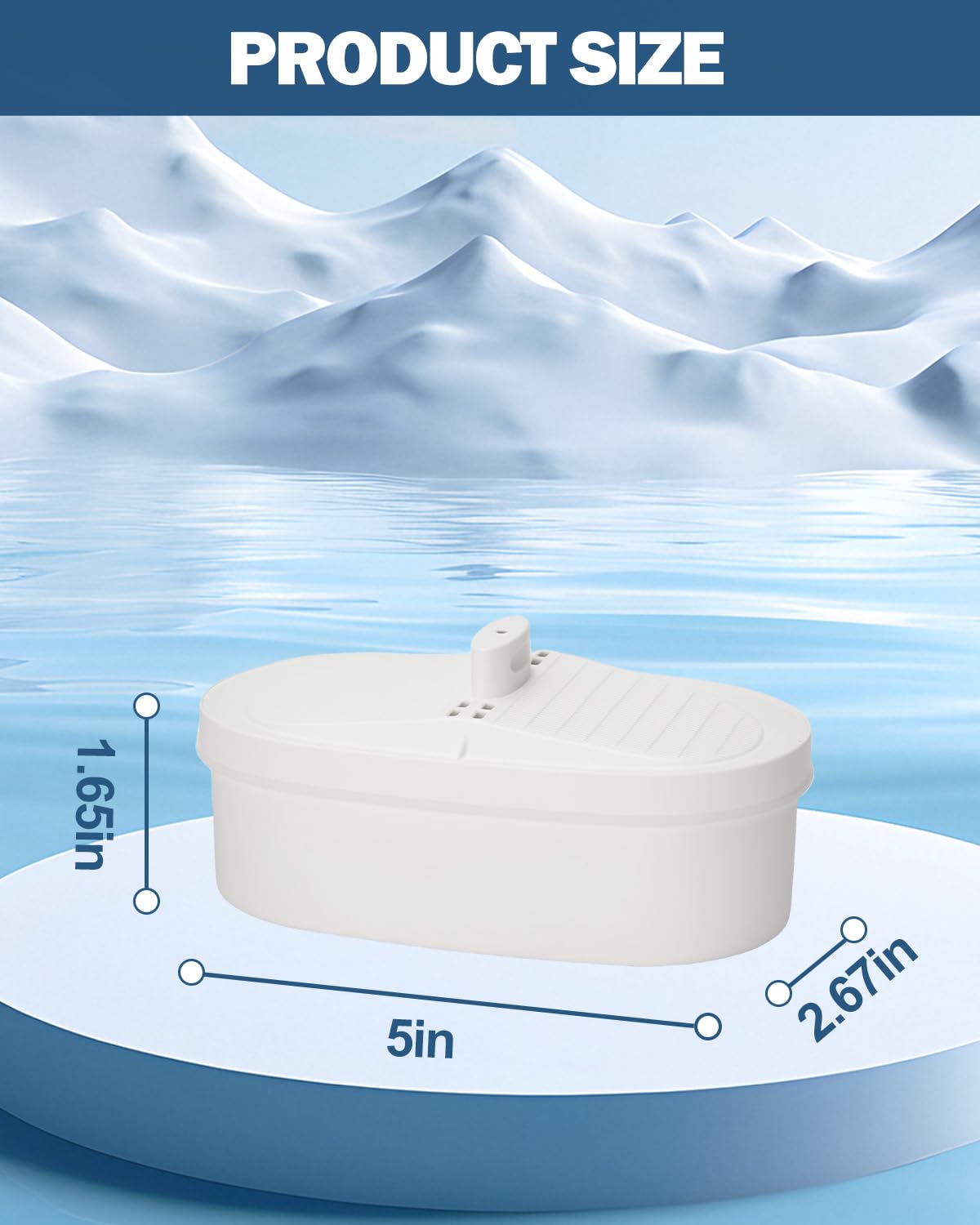 KEEPOW WD-PF-01A Plus multi-layer filtration improves taste and odor