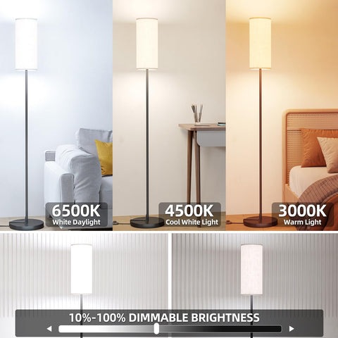 Keepsmile floor lamp remote control enables room-wide operation from afar