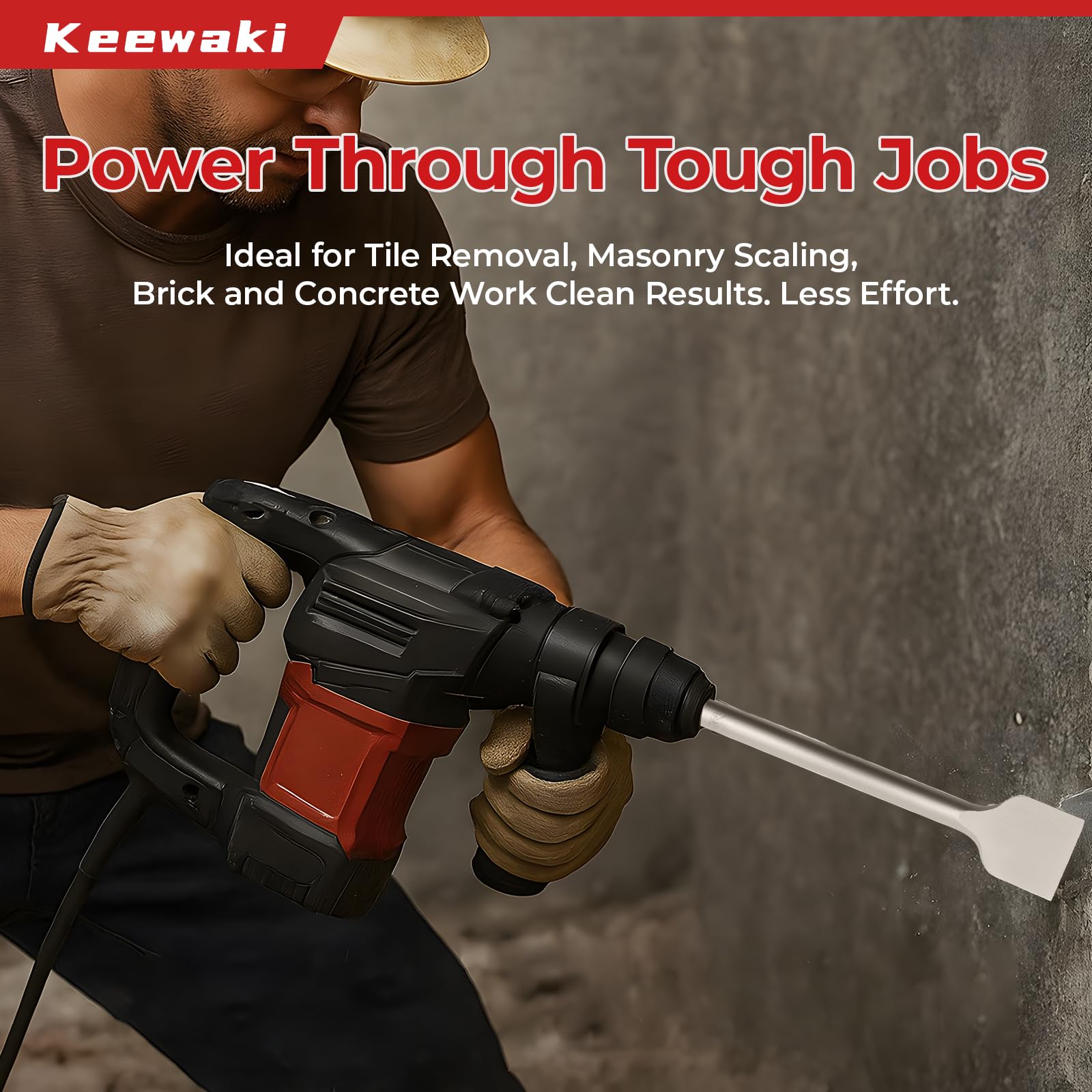 Keewaki tile removal in renovation projects