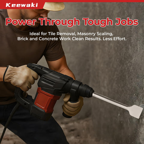 Keewaki tile removal in renovation projects