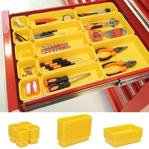 KeFanta 42-pack tool box organizer dividers keeping small parts sorted and easy to find