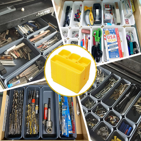 KeFanta hardware screws nuts and small parts storage keeps pieces in place