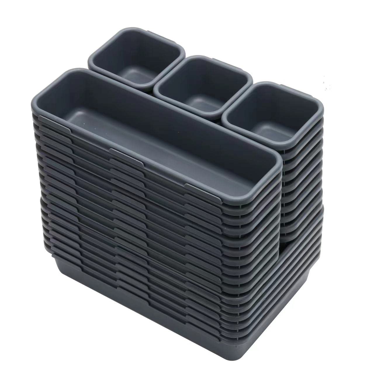 KeFanta three tray sizes fit screws, nuts, and small tools.