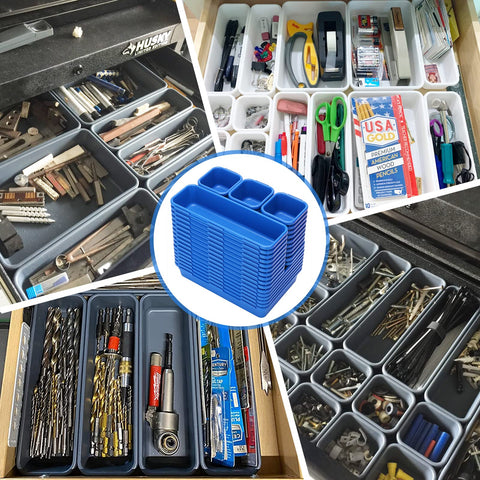 KeFanta tool tray dividers store fasteners neatly, reducing search time.