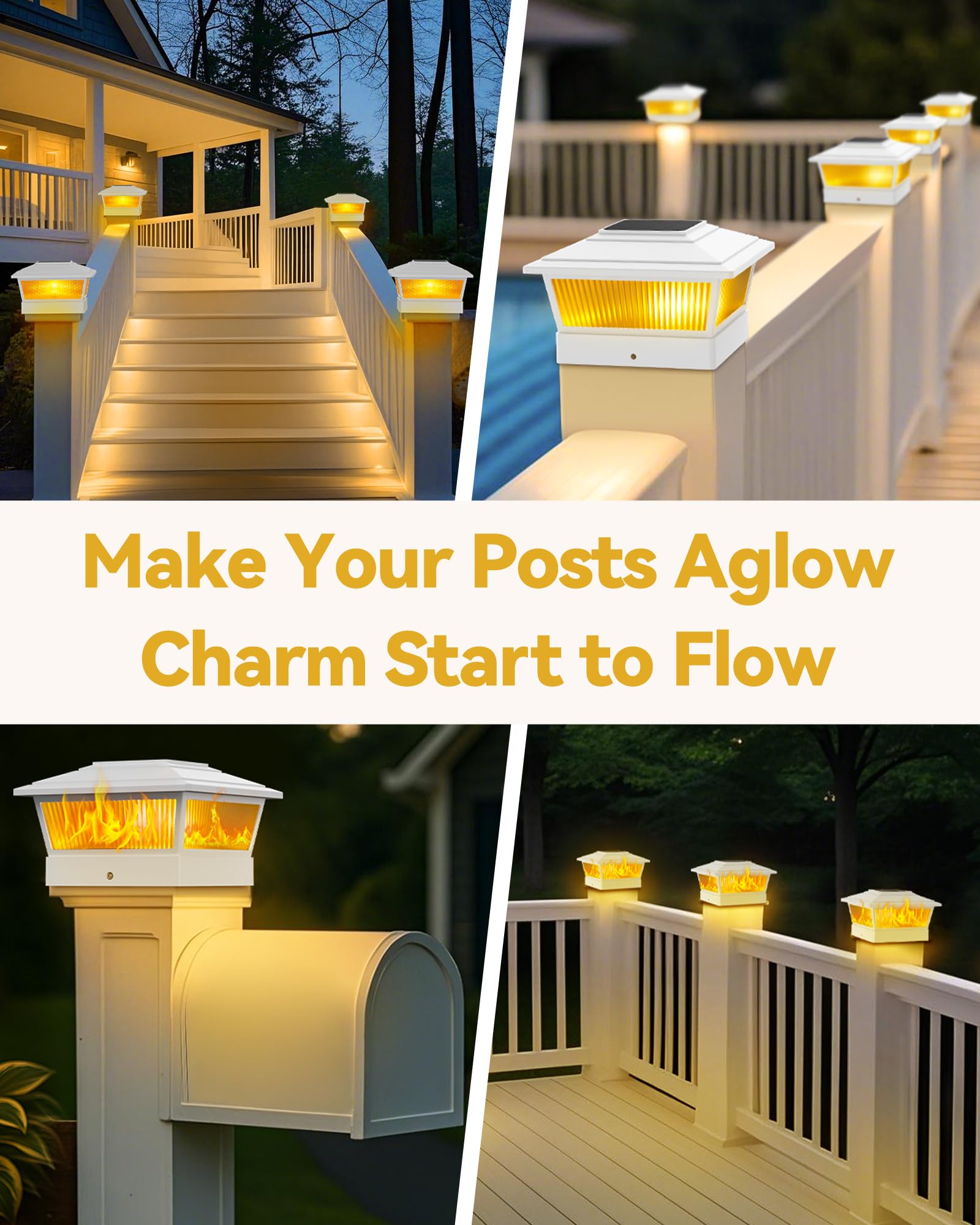 KEILAIMO ideal use for deck garden and fence lighting