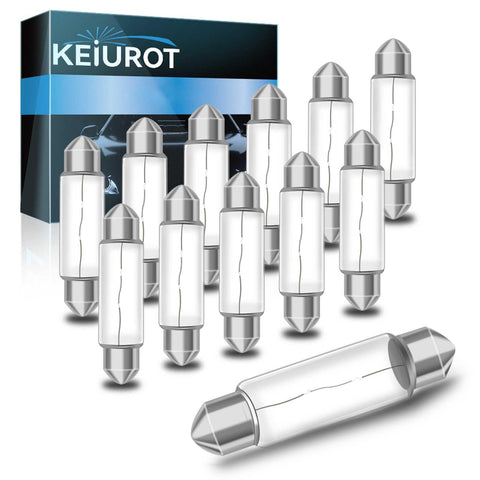 Keiurot festoon 44mm 12V bulb for efficient under-cabinet kitchen lighting.