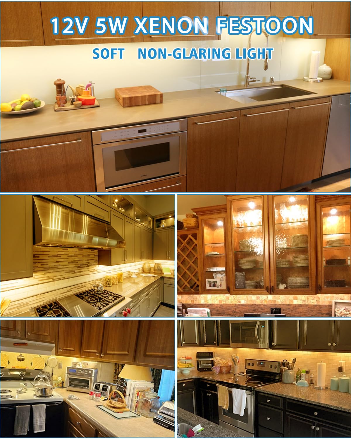 Keiurot versatile bulb replacement for cabinets, closets, baths and more.