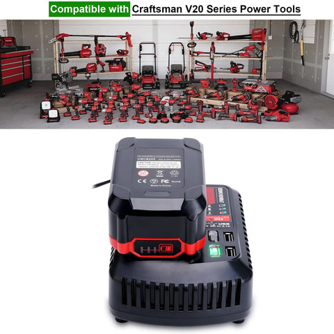 Kekepowtobat CMCB104 charger LED indicator provides clear progress feedback