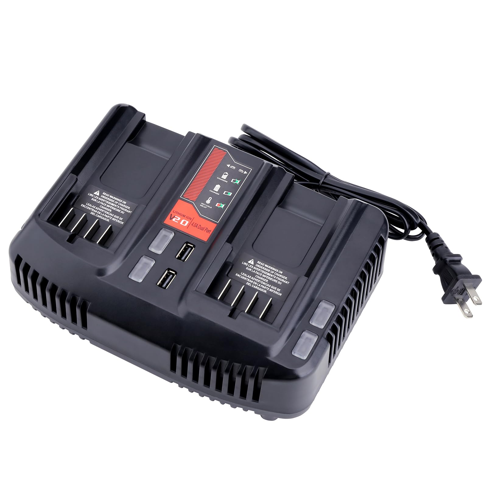 Kekepowtobat retail packaging for the dual port charger