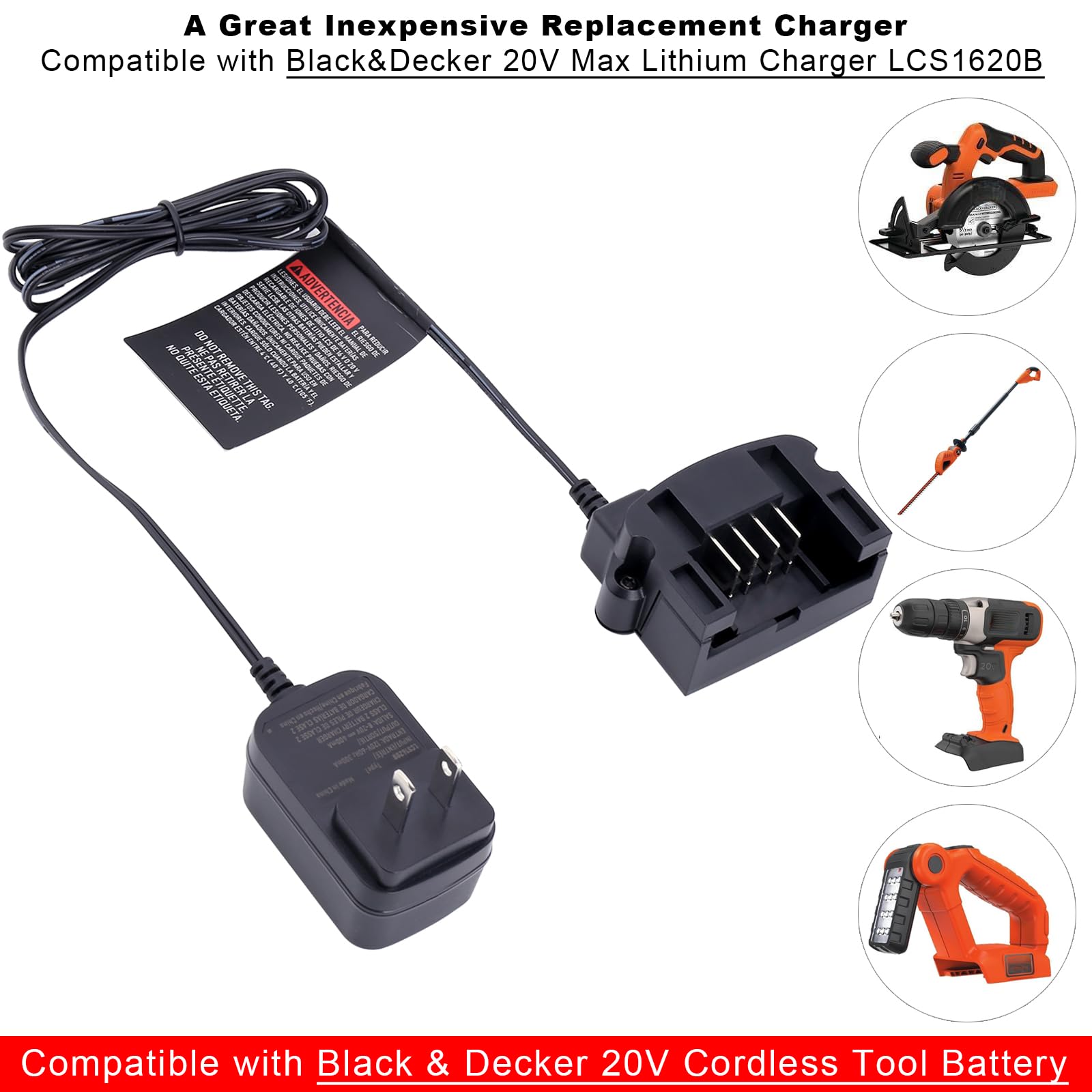 Kekepowtobat LCS1620B safety protections for safe charging