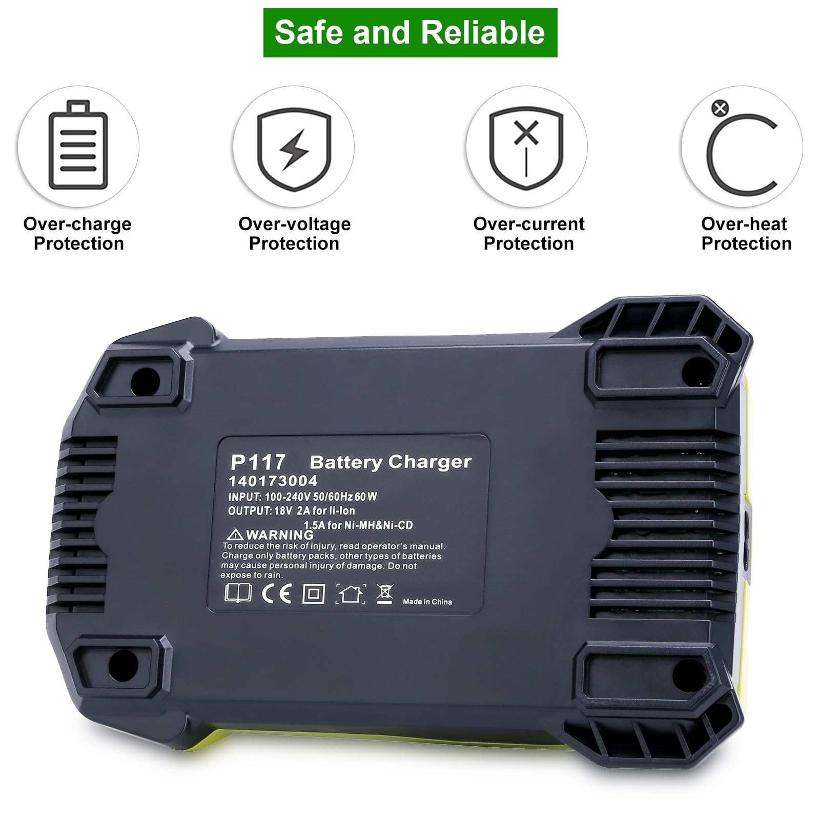 Kekepowtobat safety protections guard against overheating and overcurrent