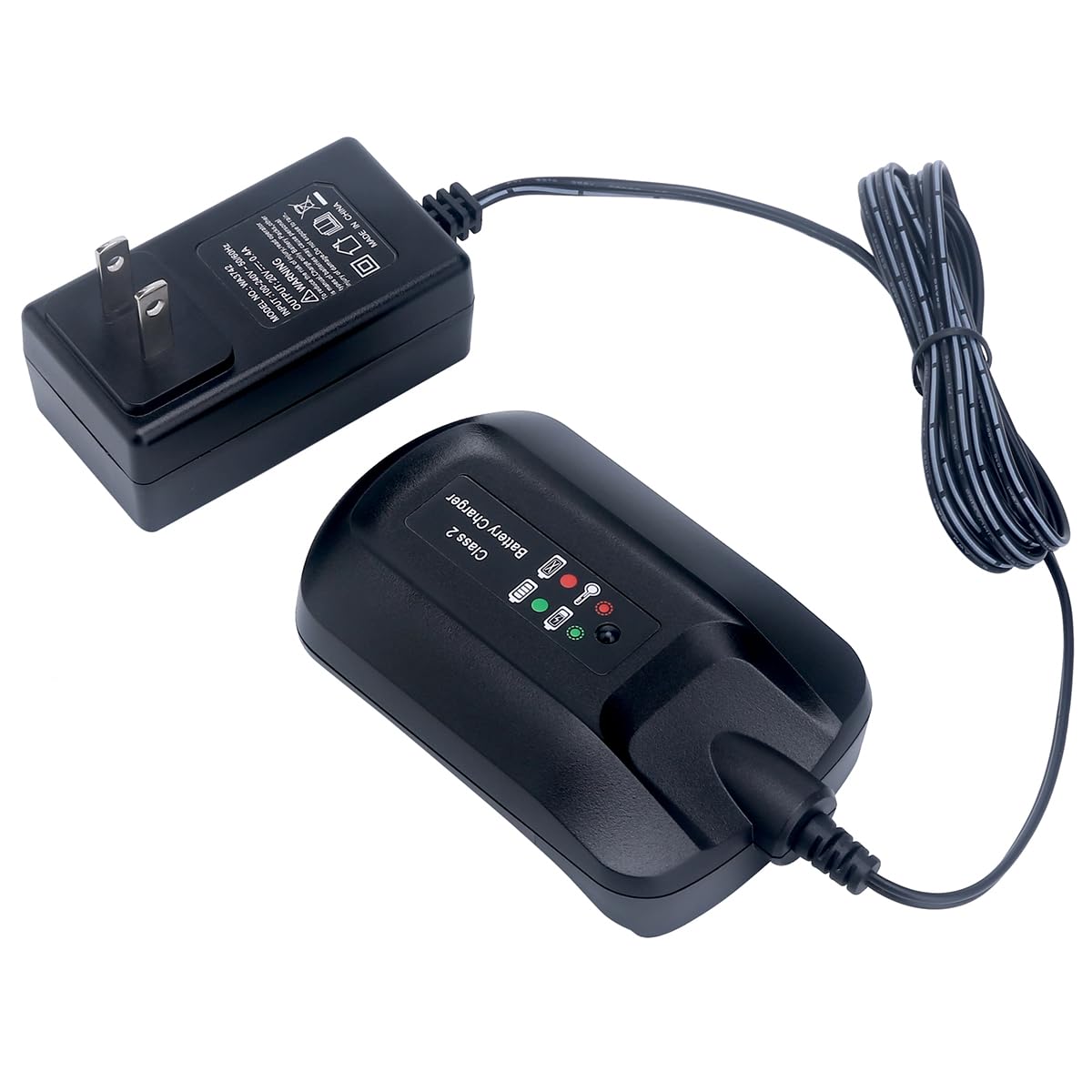 Kekepowtobat Worx 20V charger supports 3–5 hour charging sessions.