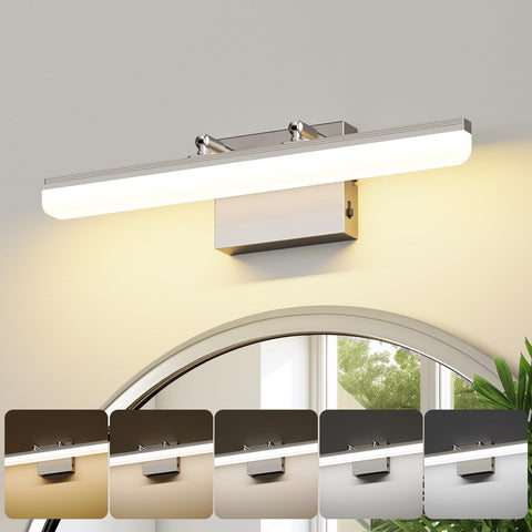 KELIDEN vanity light with 5CCT option for warm to cool ambience
