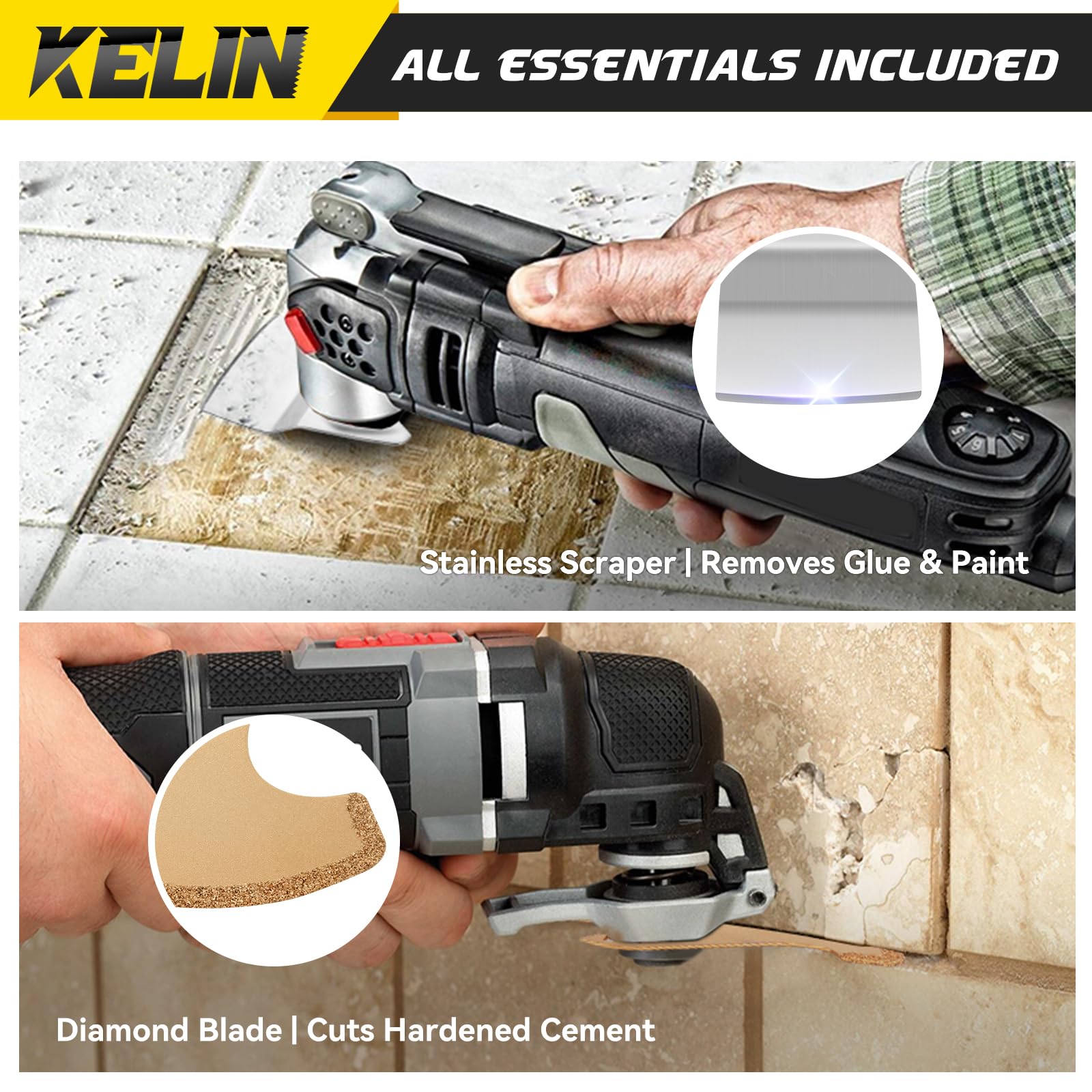 KELIN packaging and contents overview
